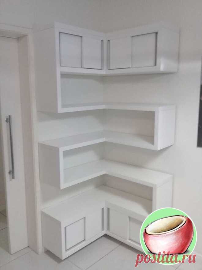 Углoвыe пoлoчки в дoмe