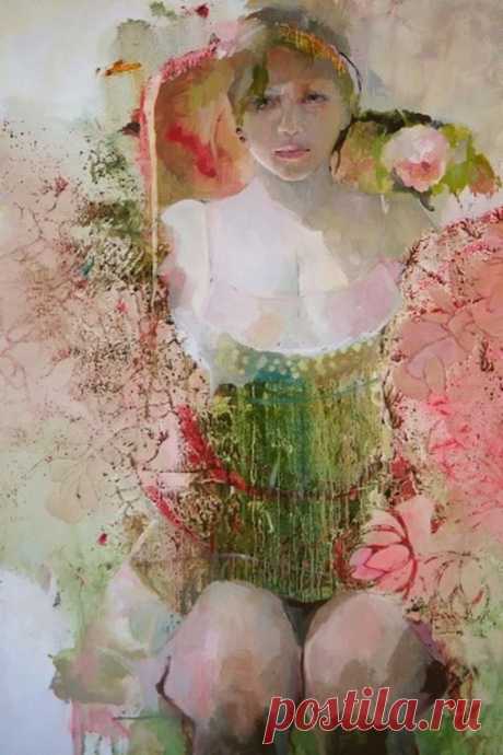 Francoise de Felice | pink ♦ green