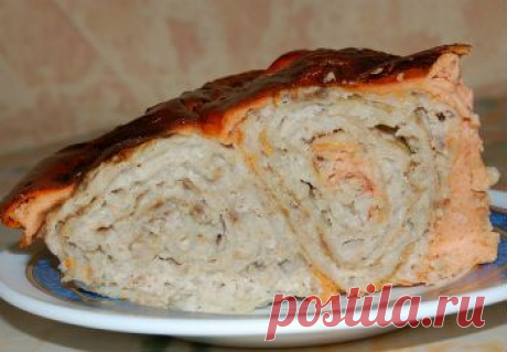 Рецепт мясного пирога из лаваша в мультиварке - Пирог в мультиварке . 1001 ЕДА вкусные рецепты с фото!