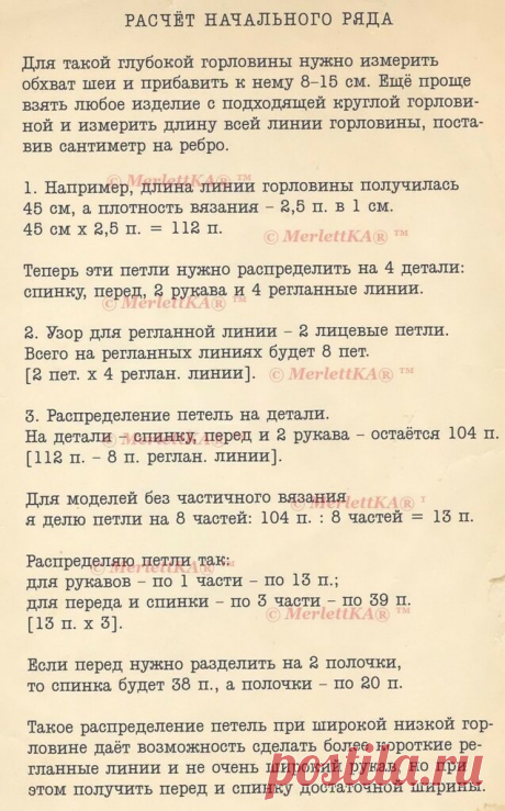 Вязание спицами ... реглан сверху ... самая большая подборка с мастер-классами и моделями