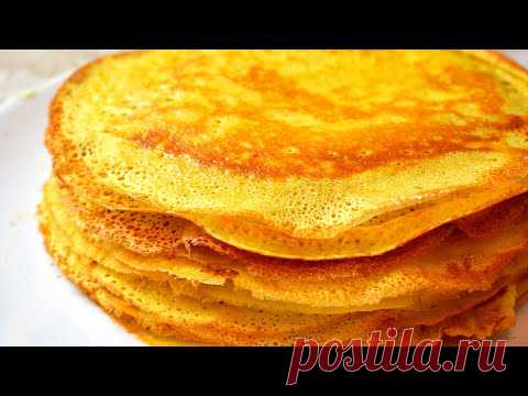Домашние блины//Блинчики бабушкин рецепт        Мамины рецепты