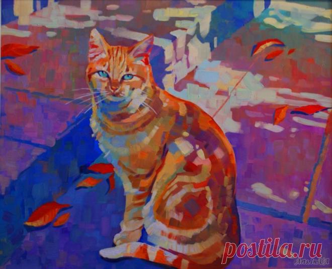 Осень в рыжем - Ярошевич Анастасия Александровна - - Arts.In.UA, холст, масло, 45х55