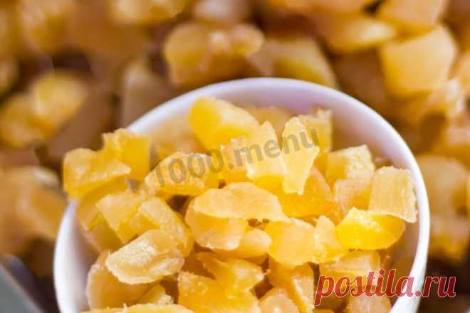 Цукаты из кабачков в сушилке на зиму домашние рецепт с фото - 1000.menu