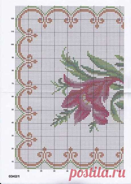 runner flowers_c | cross stitch2