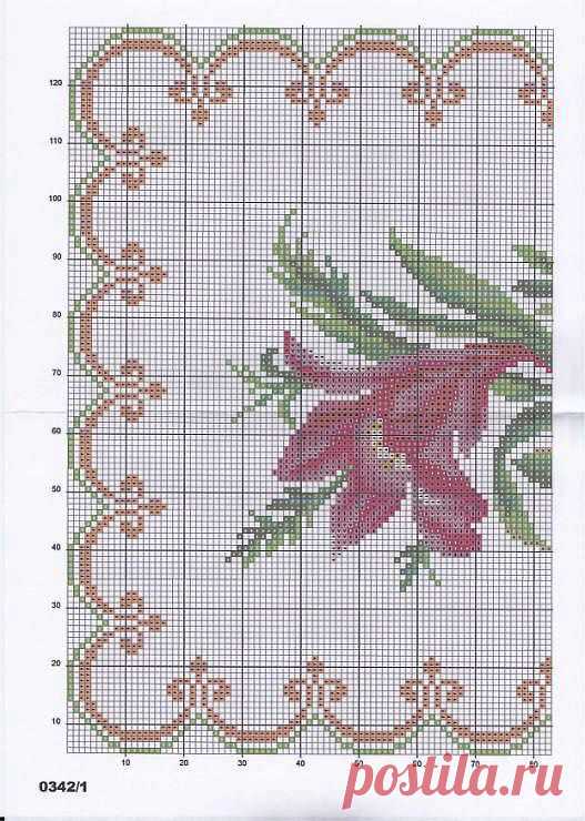 runner flowers_c | cross stitch2