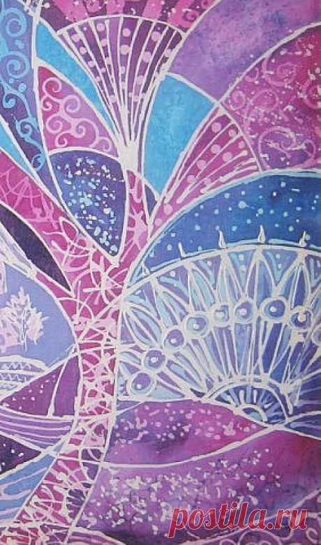 Батик Евгении Семенович | 3 фотографии