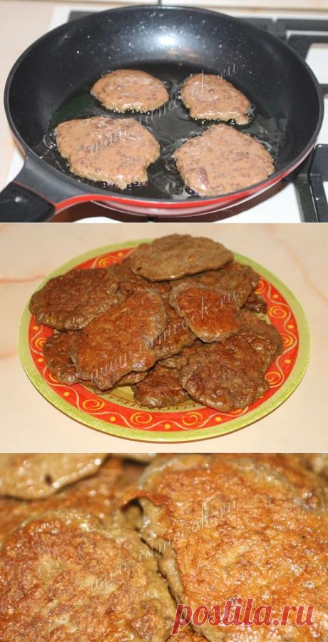 Печеночные котлеты, пошаговый рецепт с фото, 8 шт. Как приготовить котлеты из свиной или или говяжьей печени, фото рецепт шаг за шагом.