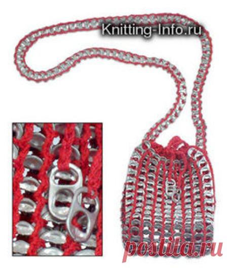 Hacer Bolsos con Anillas de Latas y algunos mas - enrHedando