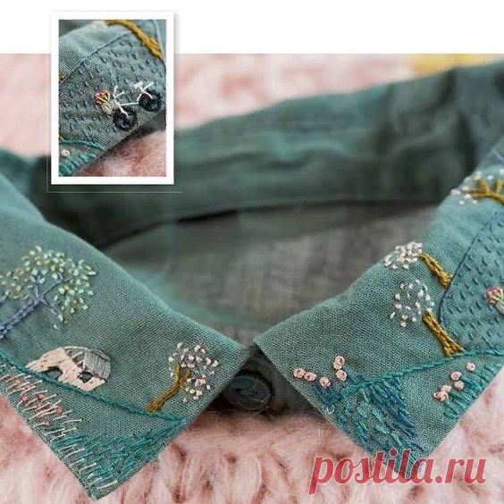 Вдохновляющая вышивка на блузах. | Handmade для всех | Яндекс Дзен