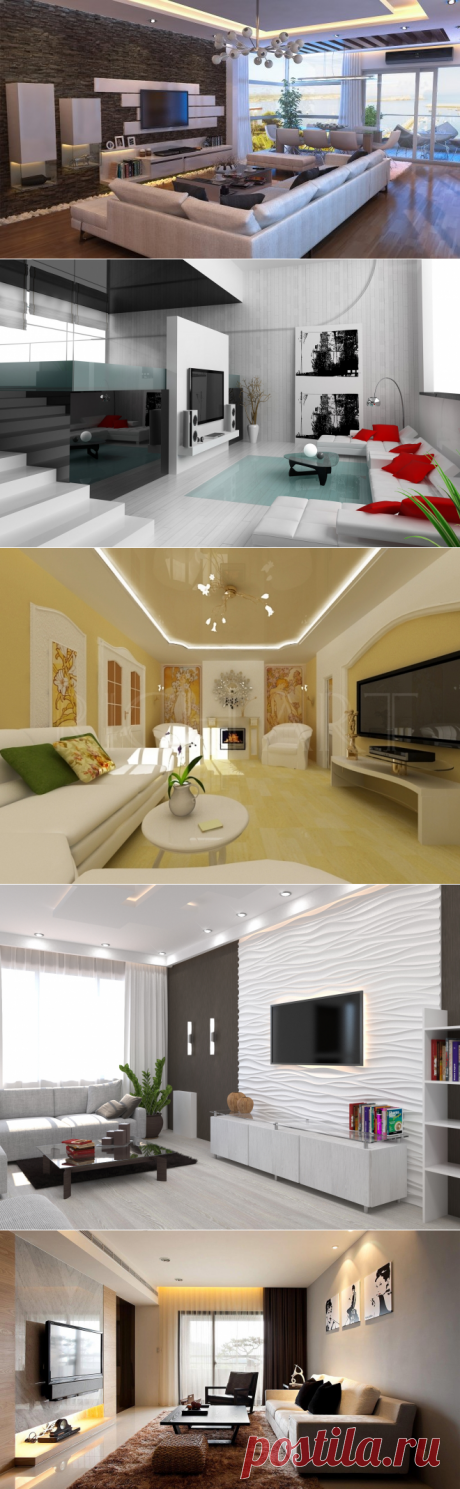 Top 10 Pics of Living Rooms in the Modern Style | Interior Design Pictures
