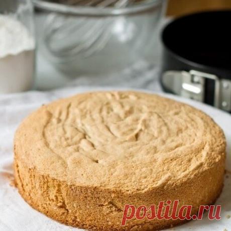 Бисквит, который получается всегда | Самые вкусные кулинарные рецепты