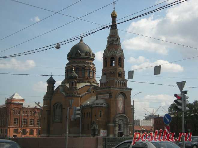Церковь Воскресения Христова ( у Варшавского вокзала ),  наб. Обводного канала, д. 116
