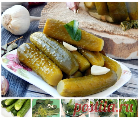 Домашние соленые хрустящие огурцы в банках на зиму