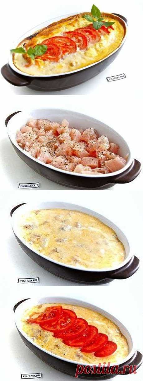 Нежная запеканка из куриного филе - cытно, вкусно и просто