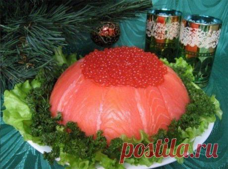 Рыбный торт