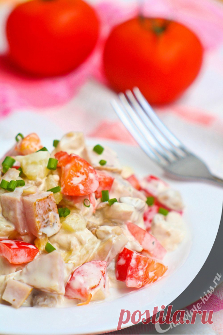 Салат «Вкуснятина» | Рецепт от Ксении