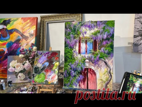 Вебинар &quot;Окно Джульетты&quot; можно приобрести 🧚🏻 +7(985) 663 42-83 . Художник Игорь Сахаров