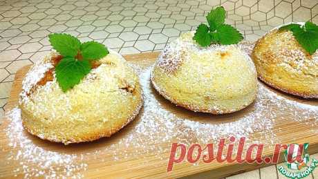Мини-шарлотки с яблоками и карамелью Кулинарный рецепт