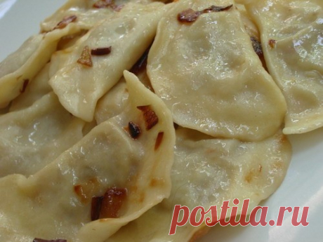Вареники с куриной печенью