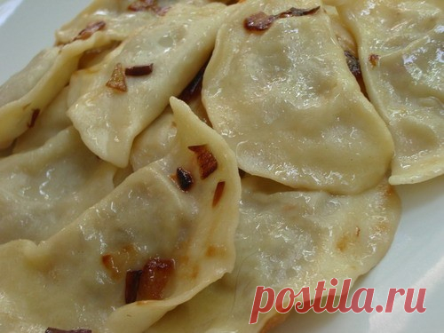 Вареники с куриной печенью