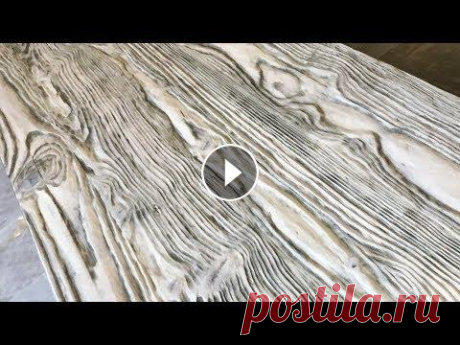 Браширование мебельных щитов. Aging wood. Браширование мебельных щитов будущей тумбы купе с помощью болгарки и всего двух насадок. На видео моя вторая работа по брашированию, это довольно прос...