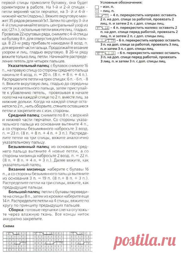 Перчатки мужские