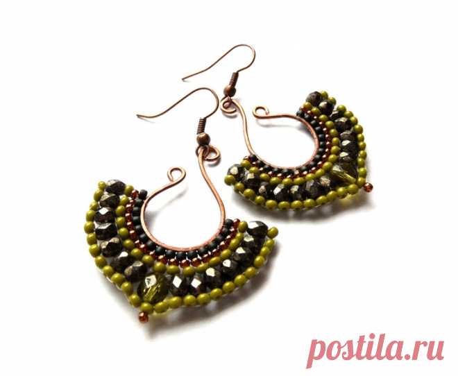 (129) Beaded Earrings | beading // earrings