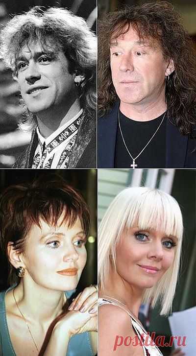 Русские знаменитости тогда и сейчас / Шоубиз