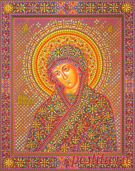 Иконы Богородицы. Икона Божией Матери Огневидная