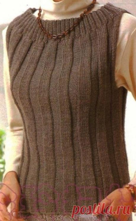 Жилет!в резинку