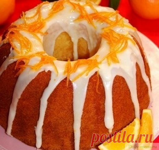 Апельсиновый кекс 