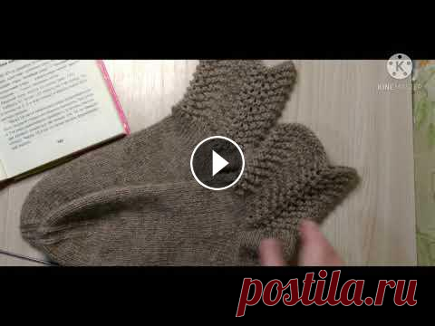 ажурные  носки спицами в этом видео я расскажу как вязала эти носочки.очень интересная модель,вяжите вместе со мной....