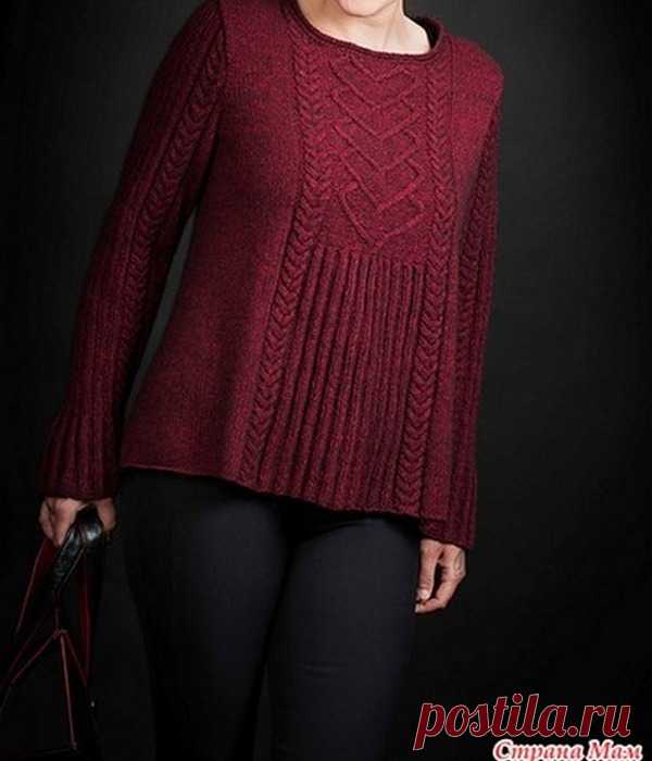 ДЖЕМПЕР ERES И КАРДИГАН С ШИРОКИМ ШАЛЕВЫМ ВОРОТНИКОМ CARIAD ОТ KARIHDESIGN KARI HESTNES. СПИЦЫ