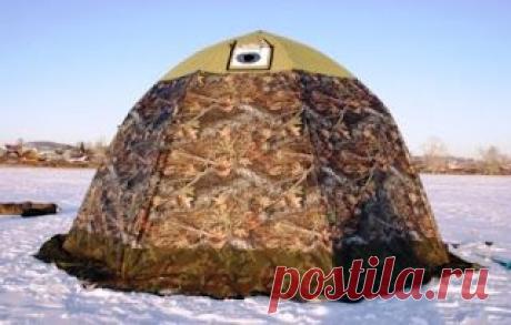 Палатка УП 2. Зимой и летом