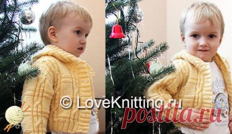 Жакет с капюшоном