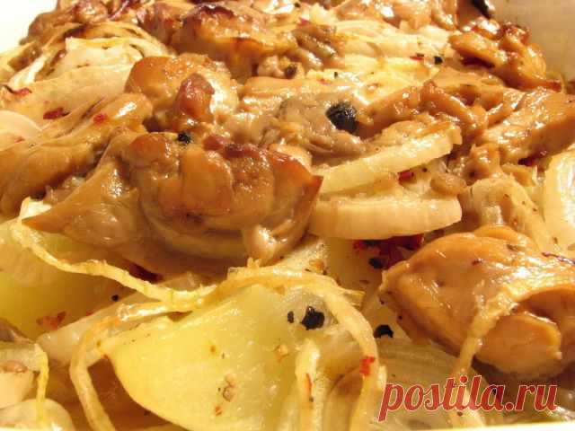 Вкусно, легко, доступно! Жаркое с рыбой!.