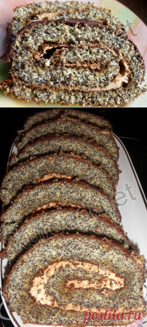 Маковый рулет со сгущенкой: delis_aniuta