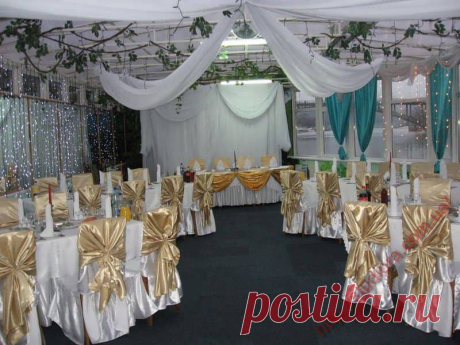 украшение свадебного зала