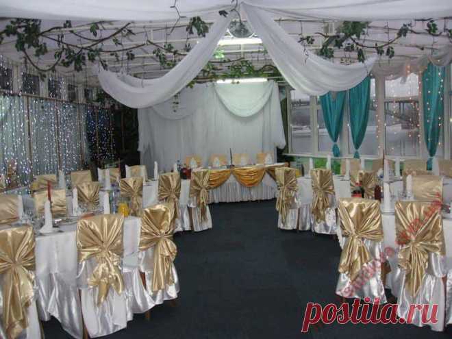 украшение свадебного зала