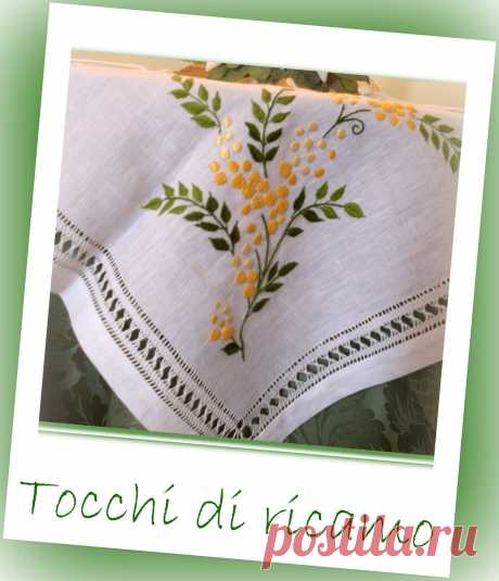 Tocchi di ricamo: ricamo classico