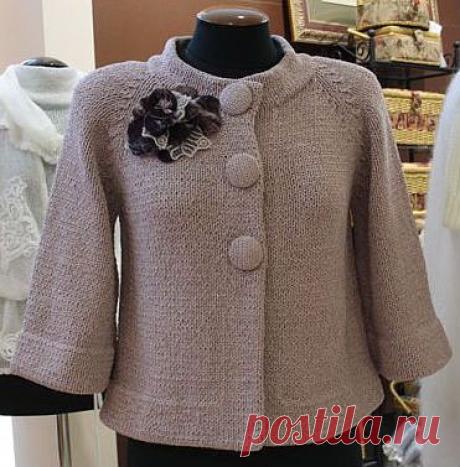 Изысканный короткий жакет