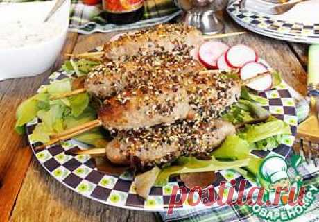 Кебабы из баранины в пряной панировке - кулинарный рецепт