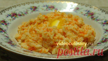 Рисовая молочная каша с тыквой – рецепт Бабушка Эммы