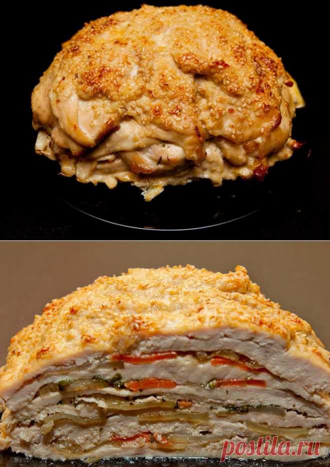 Запеченная курица "Удиви соседку"...