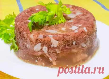 Холодец классический: вкусная мясная закуска всем придется по вкусу - медиаплатформа МирТесен