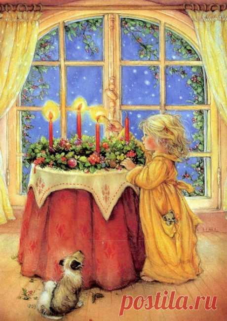 Новогодние иллюстрации Lisi Martin