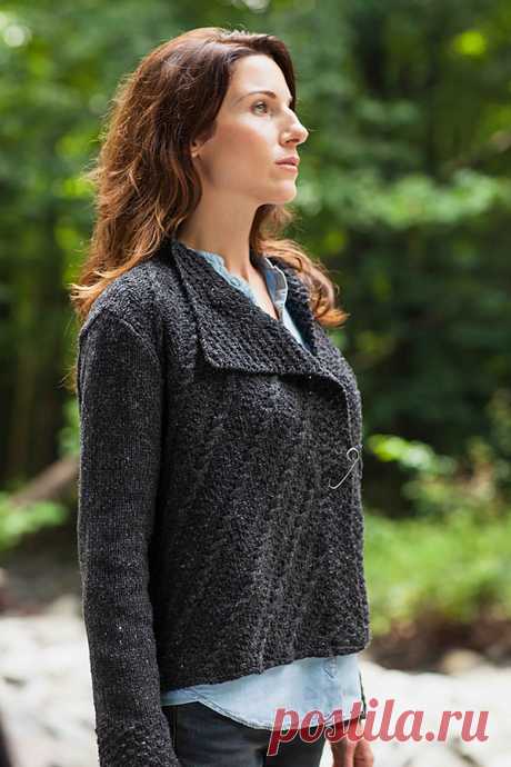 COAL CARDIGAN by Veronik Avery