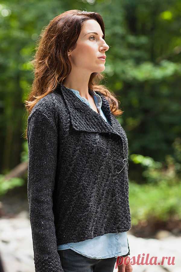 COAL CARDIGAN by Veronik Avery