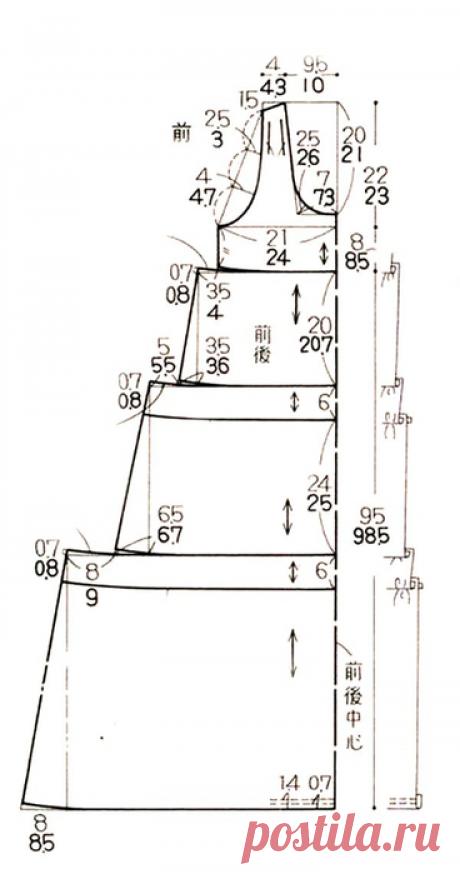 Выкройки-схемы для бохо стиля