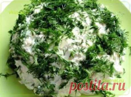 Салат Зимний лес | Рецепты вкусно